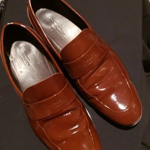 Patten leather Carmel colored